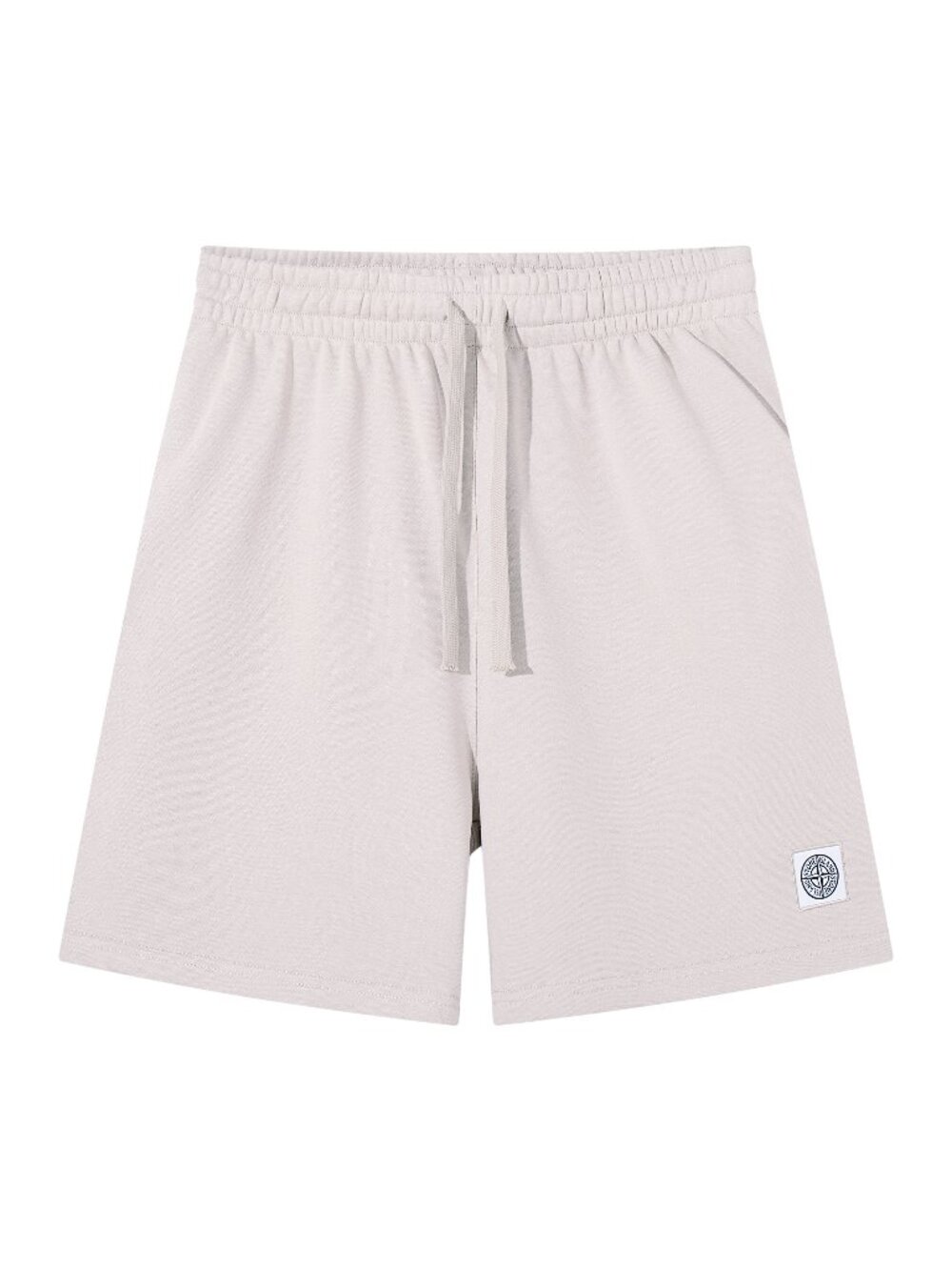 Stone Island Soft Gray Athletic Shorts